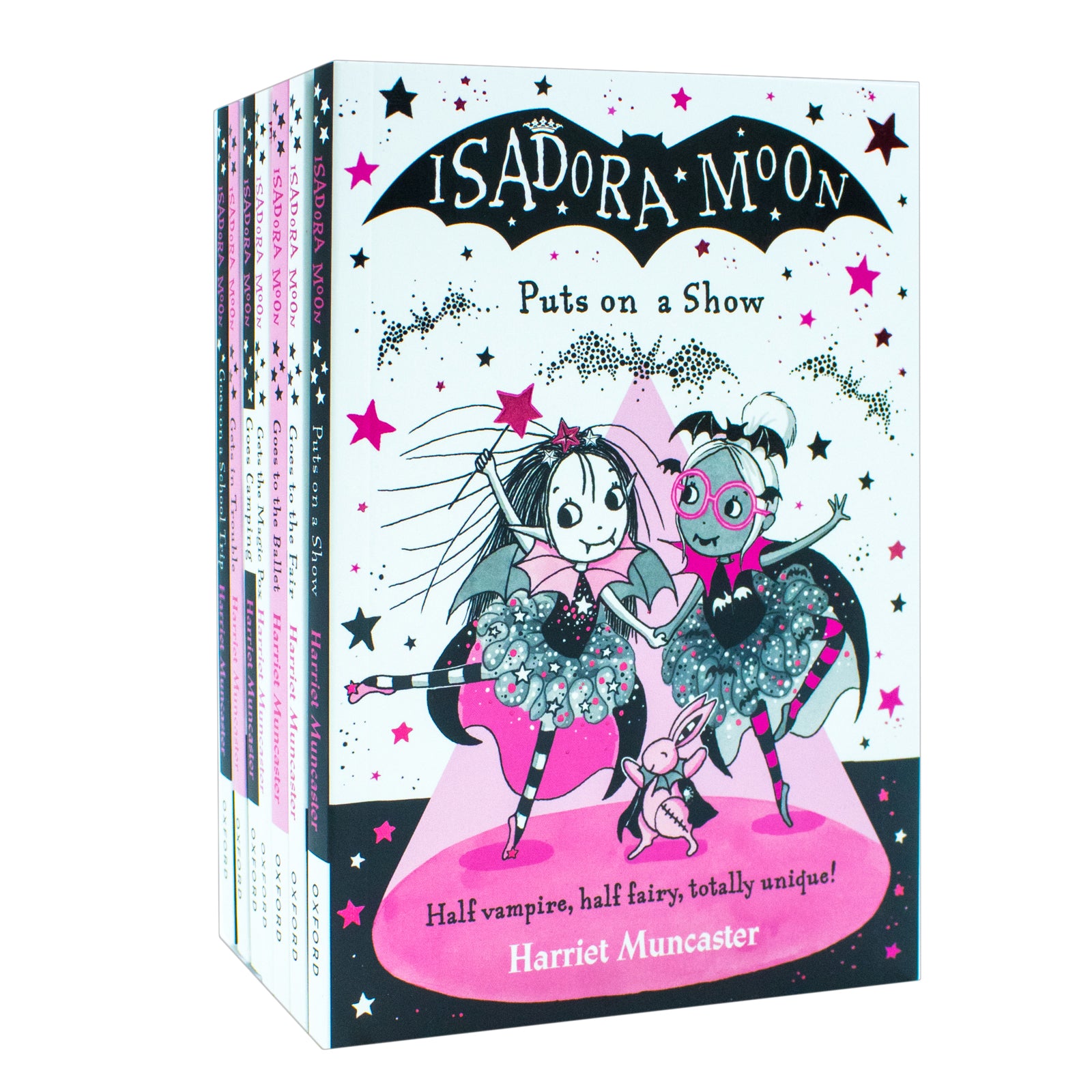 Isadora Moon 7 Books Collection Set by Harriet Muncaster - paperback chapter books for ages 5-7