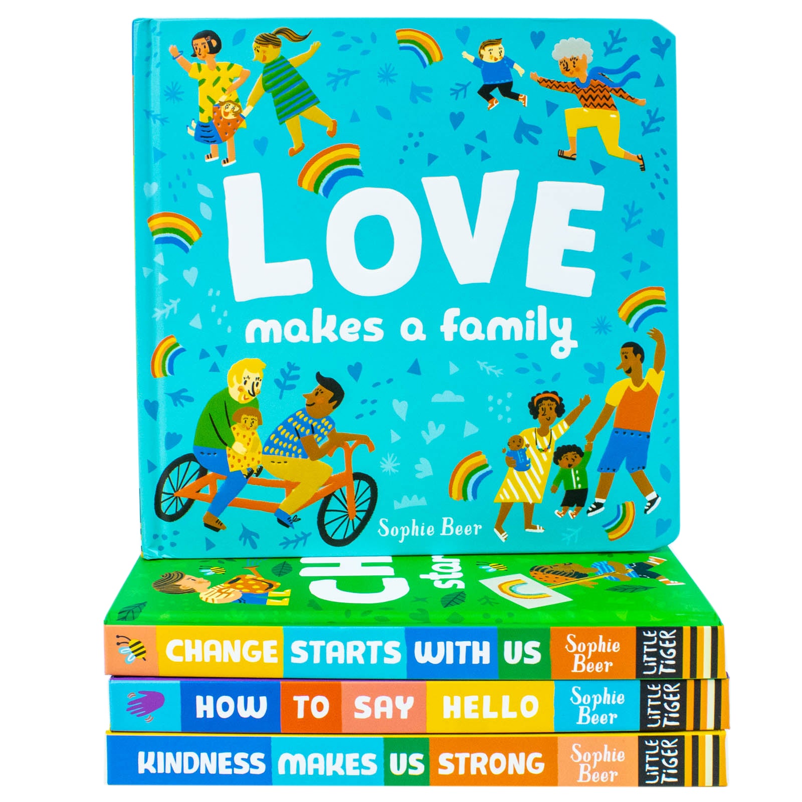 Sophie Beer board book collection set inside pages - kindness and manners for toddlers