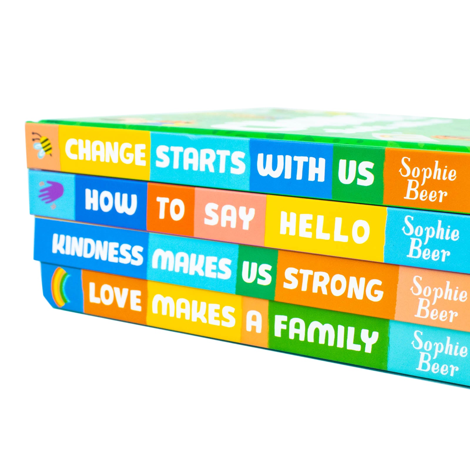 It's Cool to be Kind by Sophie Beer 4 Books Collection Set - board book front cover - ages 3-6