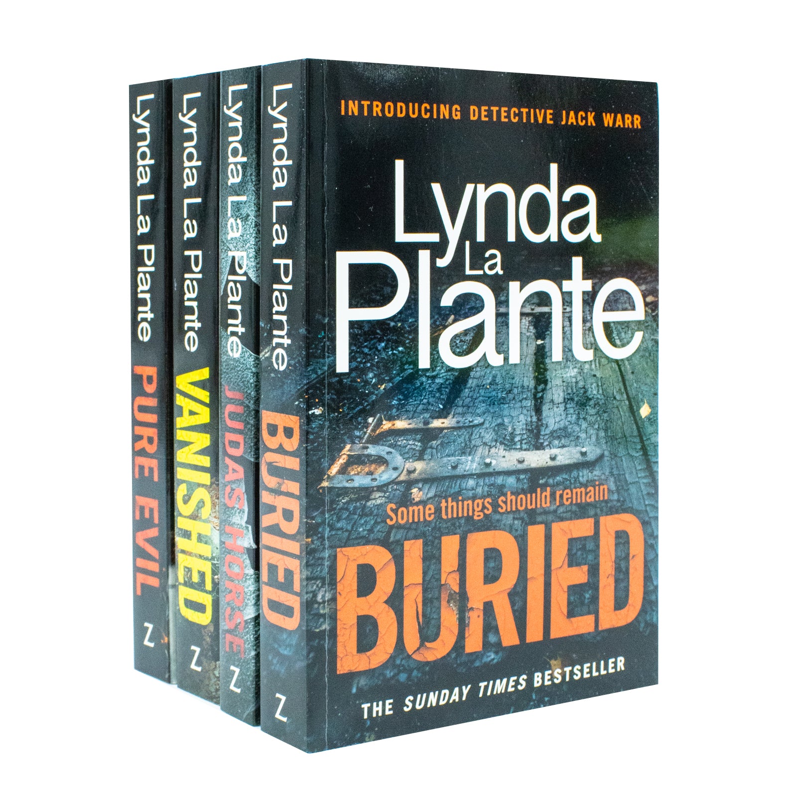 Jack Warr Series & Pure Evil 4 Books Collection Set by Lynda La Plante - paperback crime thriller set