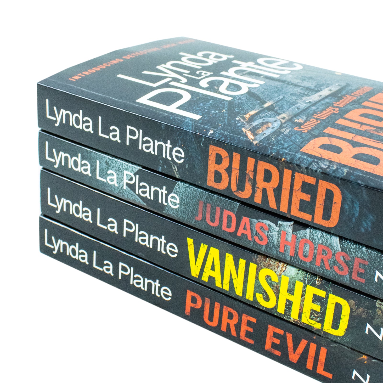 Pure Evil and Jack Warr series paperback books by Lynda La Plante, brand new set