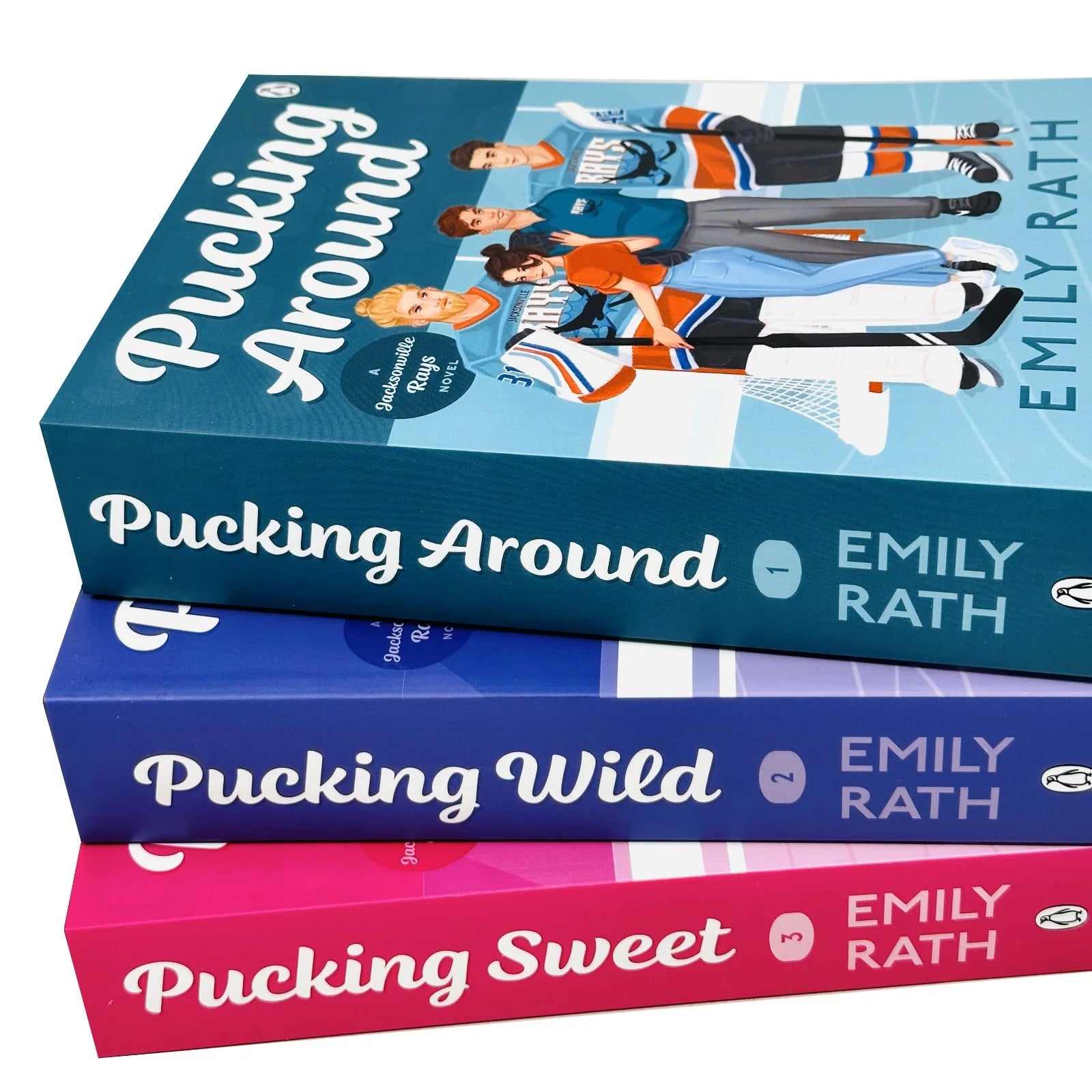 Jacksonville Rays Series Emily Rath Paperback Collection Set - Back Cover Detail