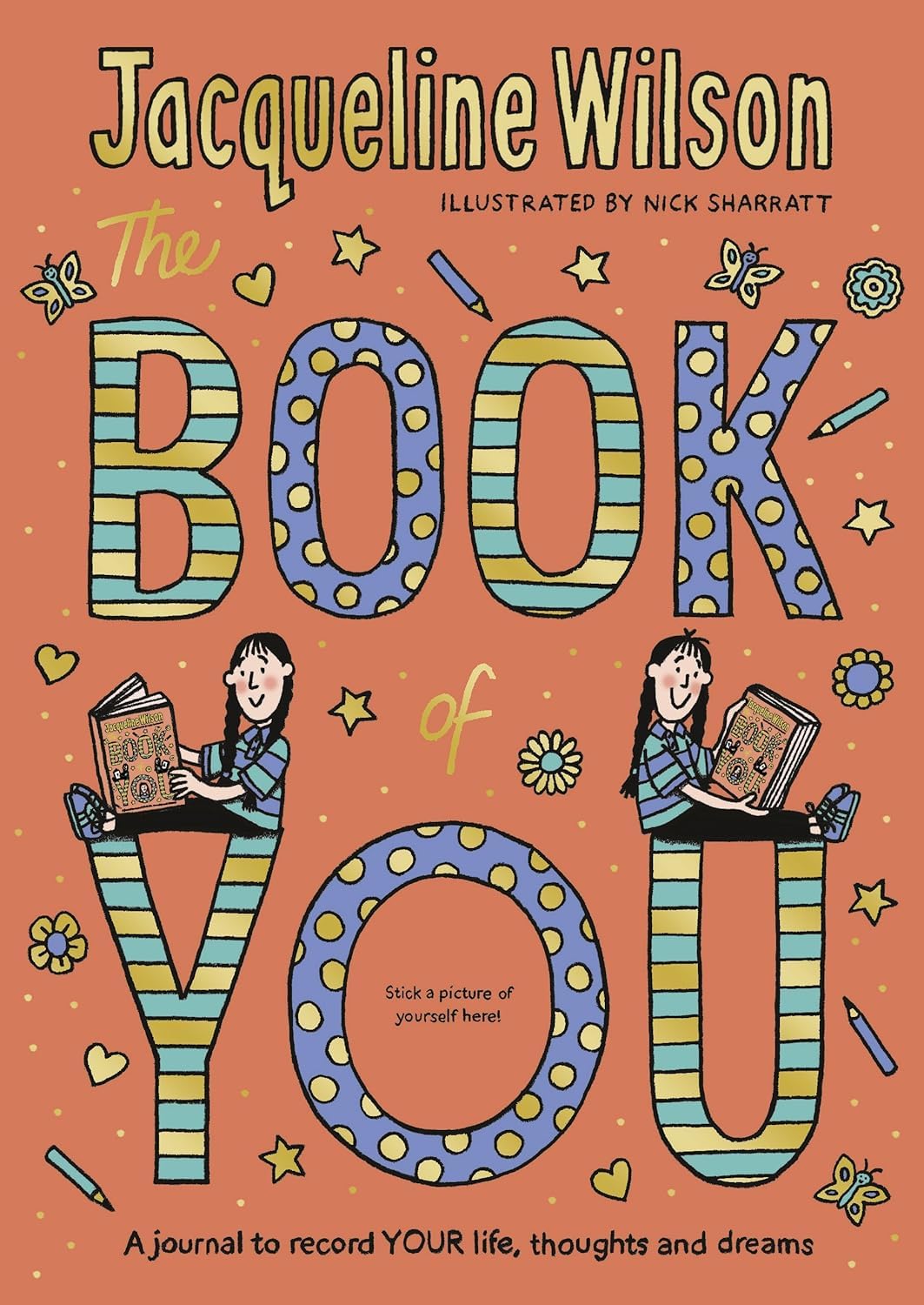 The Book of You by Jacqueline Wilson - interactive activity journal from the 3 books set