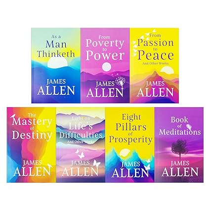 James Allen Classic Editions 7 Books Collection Set - Spiritual Growth and Self-Improvement Paperback
