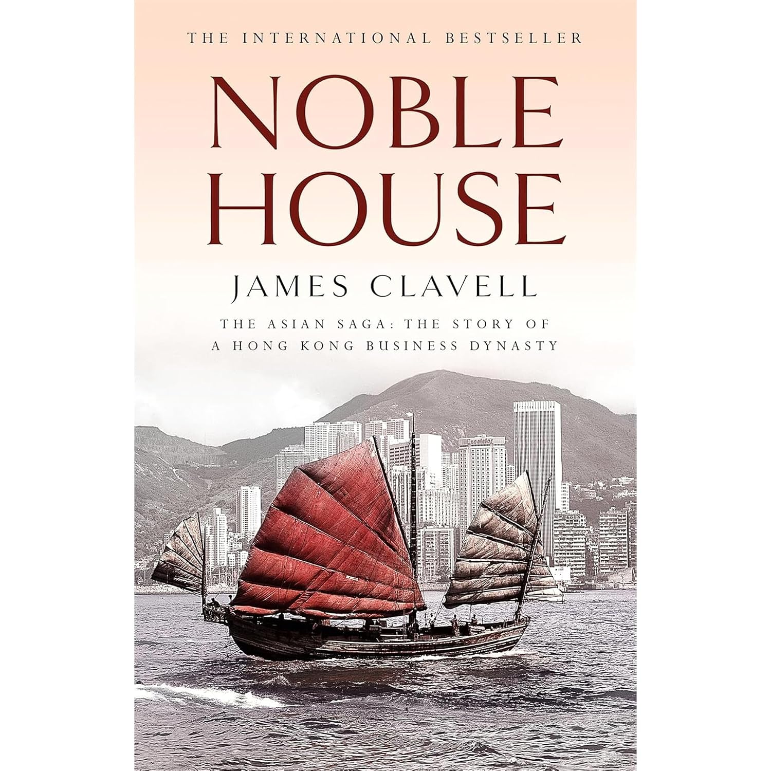 Whirlwind by James Clavell paperback book cover from the Asian Saga collection set
