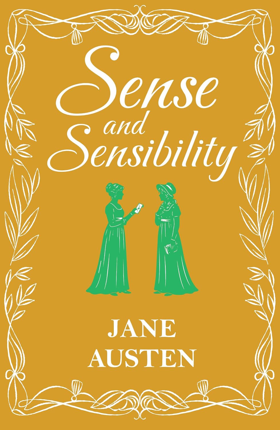 Jane Austen 10 book collection set cover art for Pride and Prejudice paperback edition