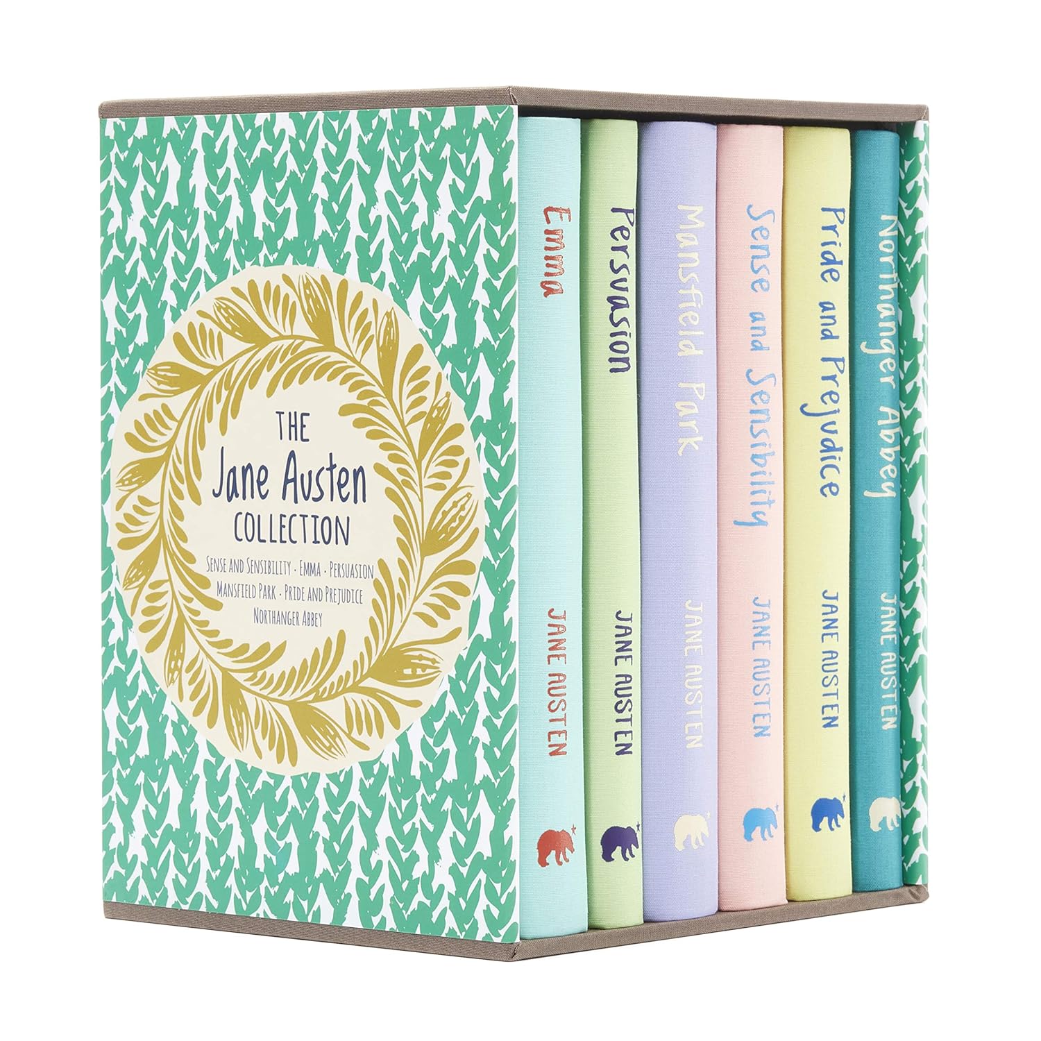 The Jane Austen Collection 6-book hardback box set by Jane Austen, Arcturus Collector's Classics edition