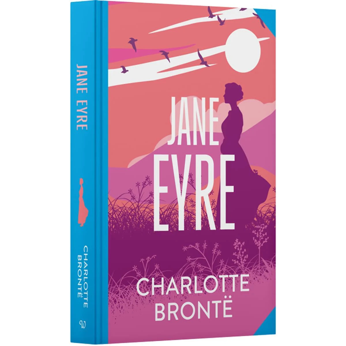 Jane Eyre by Charlotte Bronte - hardback classic novel spine and cover detail