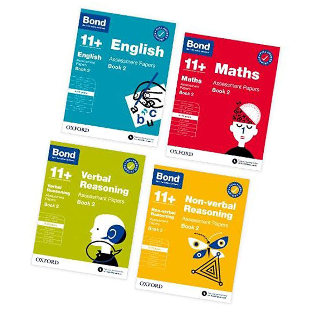 11+: Bond 11+ Assessment Papers Book 2 9-10 years bundle 11+ question types - Lets Buy Books