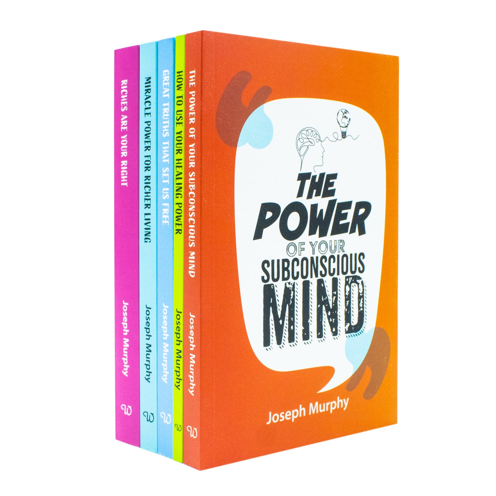 Joseph Murphy paperback box set - Miracle Power for Richer Living cover