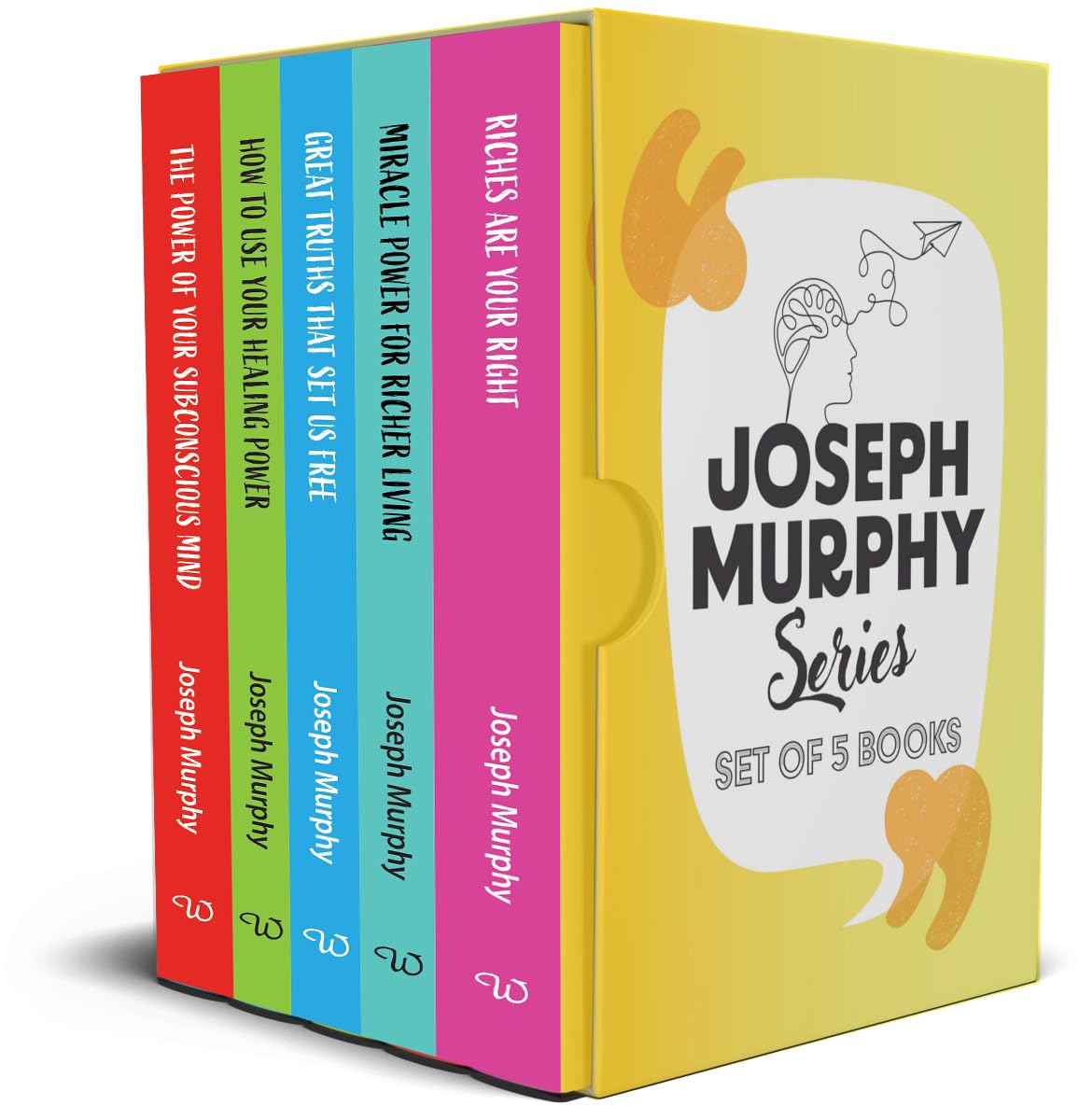 Joseph Murphy 5 books Box set (The power of your subconcious mind) - Lets Buy Books
