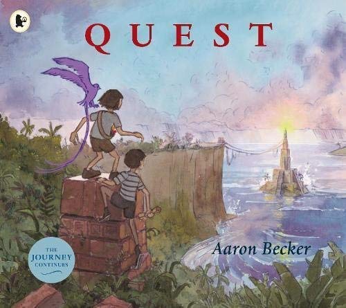 Journey Trilogy Aaron Becker 3 books collection set back cover and spine detail