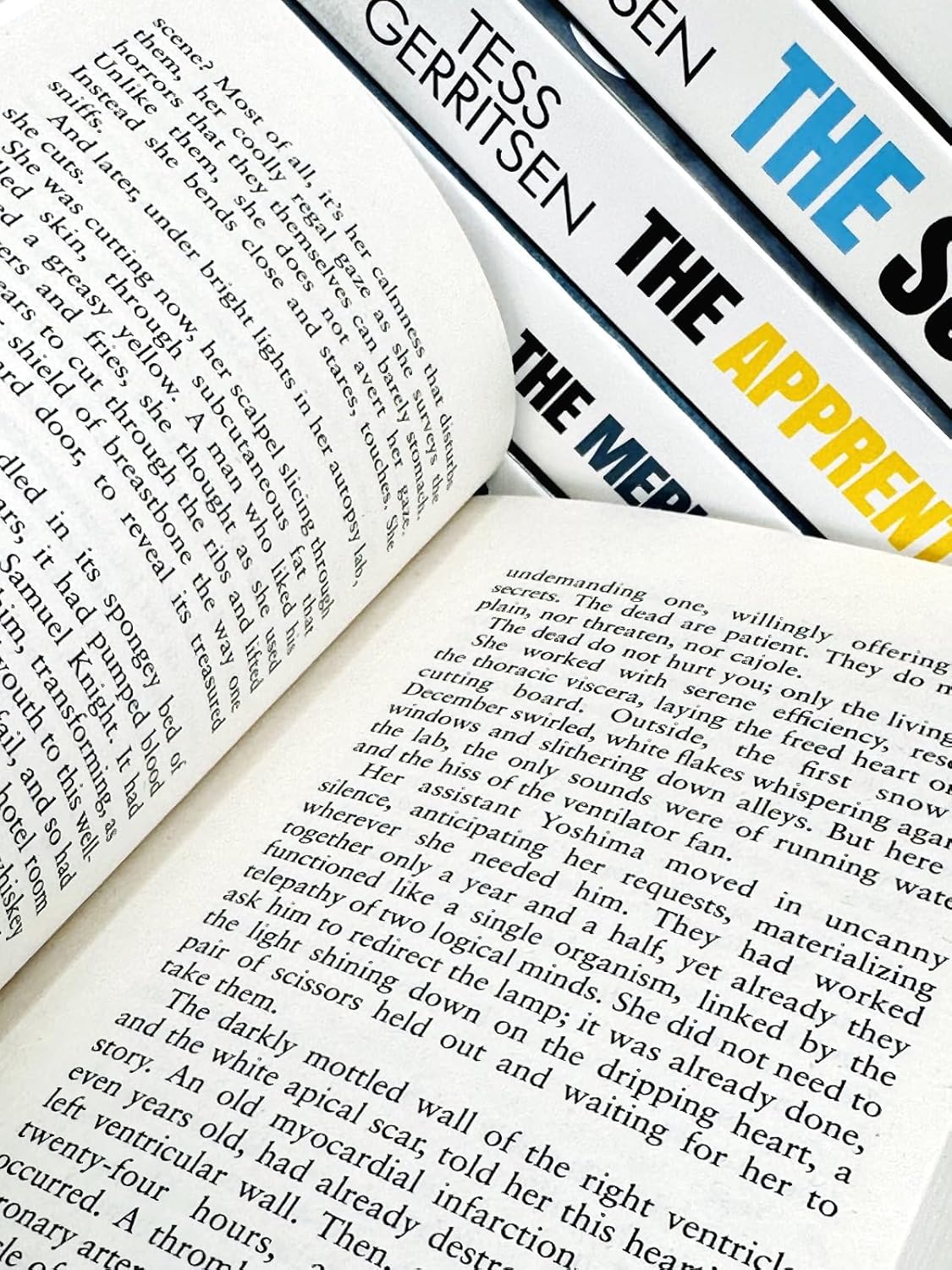 Tess Gerritsen Rizzoli & Isles Series 6 Books Collection Set ( Apprentice, Surgeon, Sinner ) - Lets Buy Books