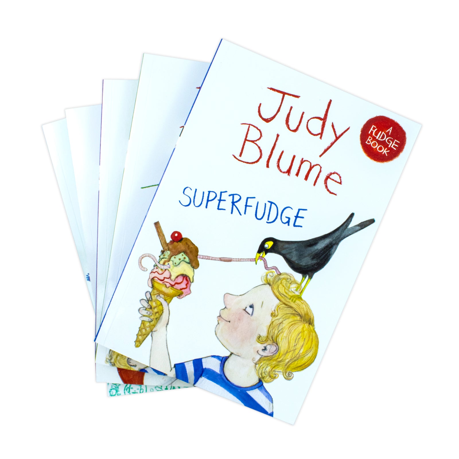 Judy Blume Fudge Series 5 Books Collection Set paperback - Fudge-a-Mania and Otherwise Known as Sheila the Great covers