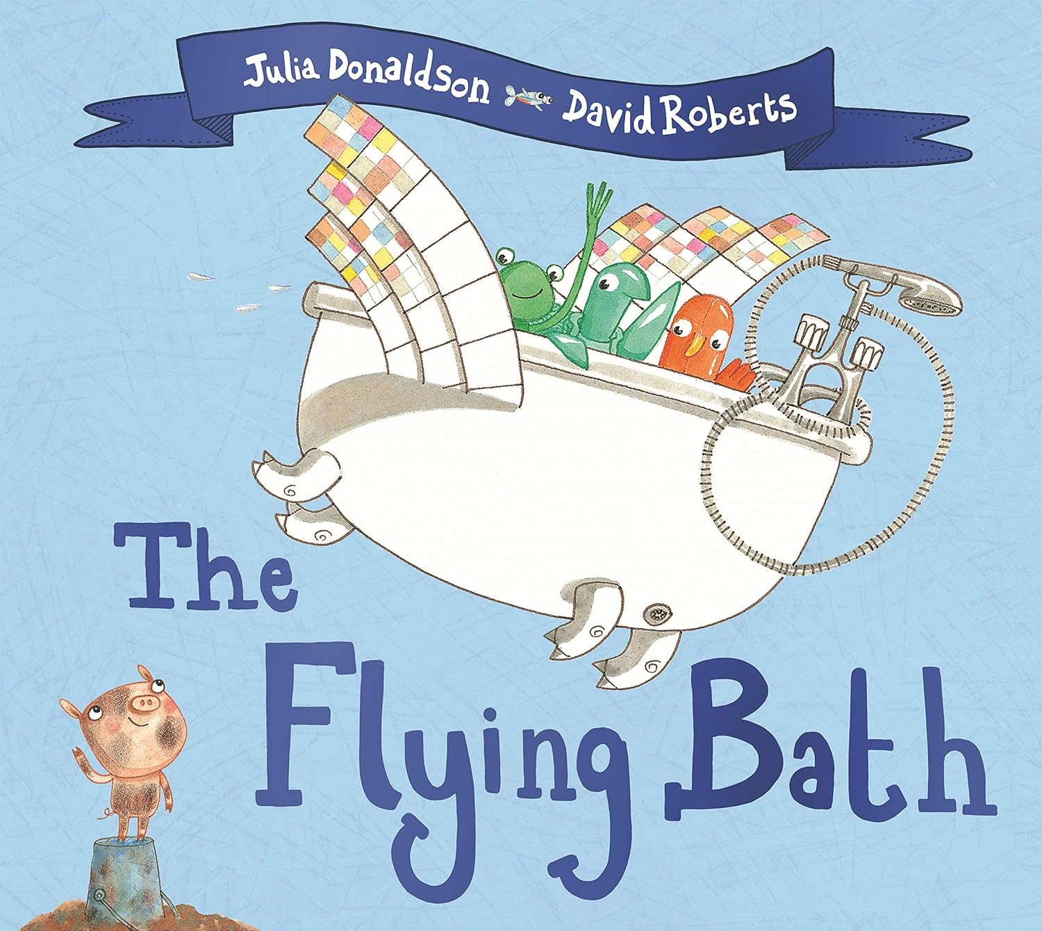 The Go-Away Bird and The Troll by Julia Donaldson paperback covers - part of the 4 Books Collection Set for ages 3-6