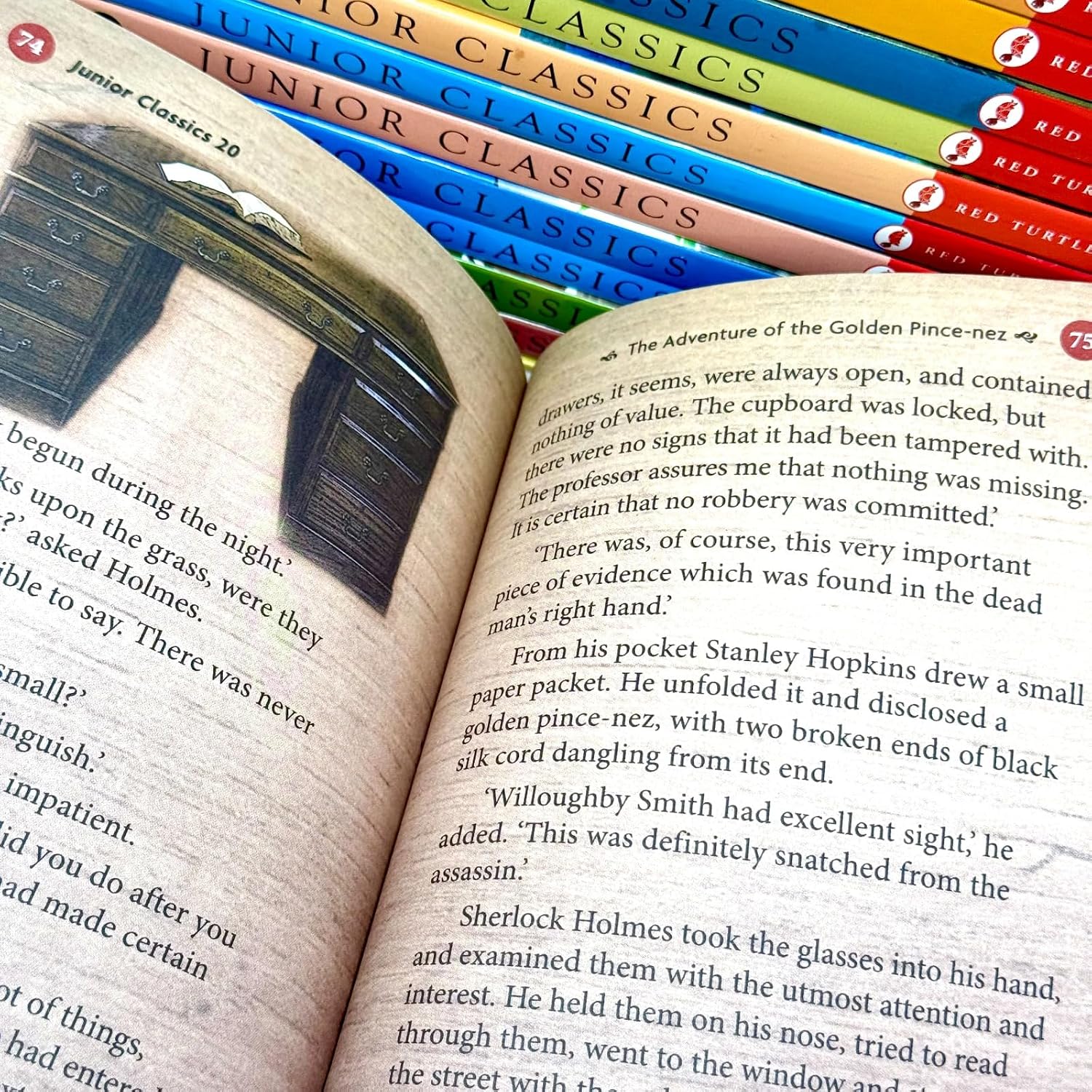 Junior Classics Vol 1-20 Box Set - full set of 20 illustrated paperback volumes by Various Authors