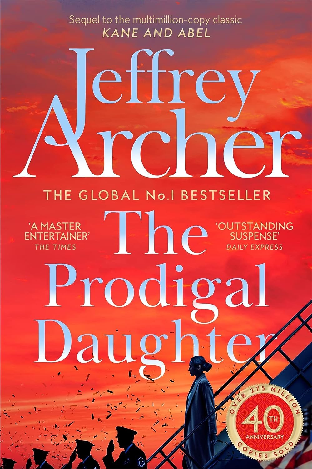 Jeffrey Archer Kane and Abel Series 3 Books Collection Set paperback back cover detail
