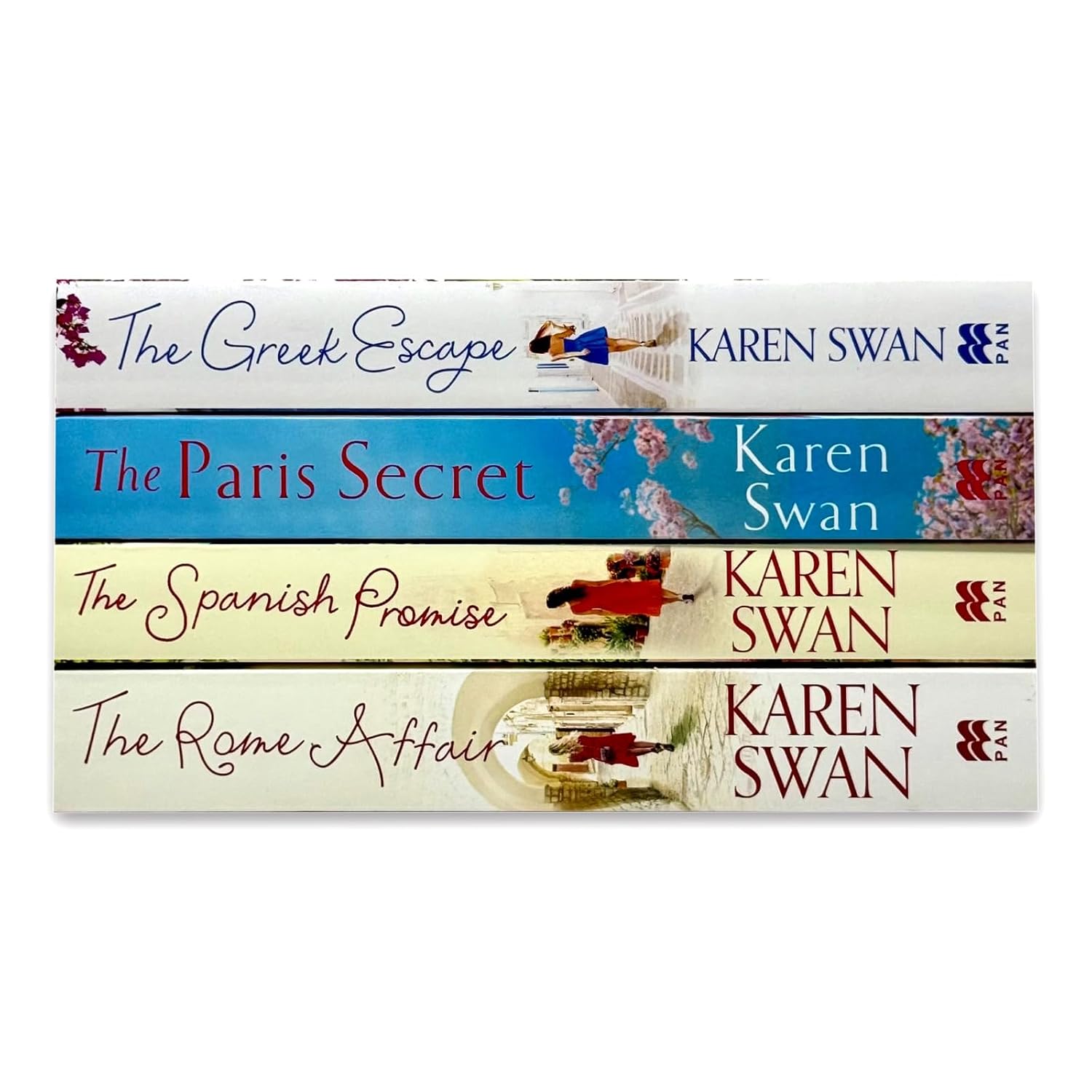 The Greek Escape by Karen Swan - paperback fiction novel cover