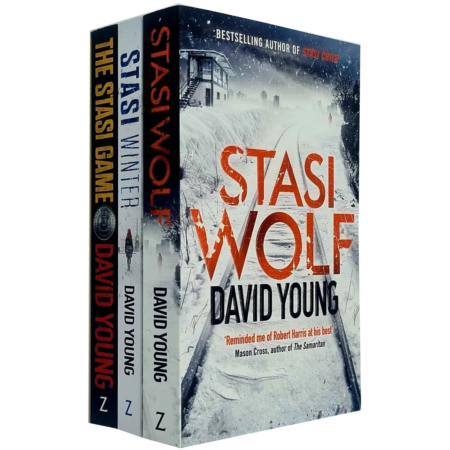 Karin Müller Series by David Young 3 Books Collection Set - Stasi Winter, Stasi Wolf, The Stasi Game - Fiction Paperback