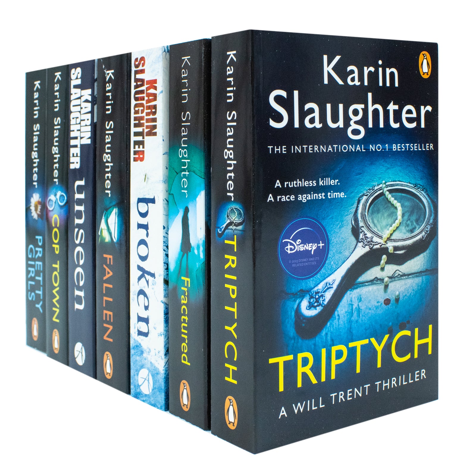 Karin Slaughter 7 Books Collection Set paperback - Will Trent series and standalone thrillers including Fallen, Unseen and Broken