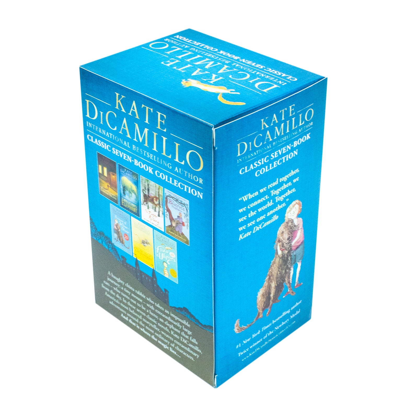 Kate DiCamillo 7 Books Collection Box Set paperback covers close up - childrens fiction ages 7-11