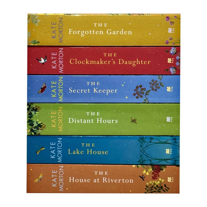 Kate Morton 6 Book Collection Set paperback - stacked view showing all six historical fiction novels