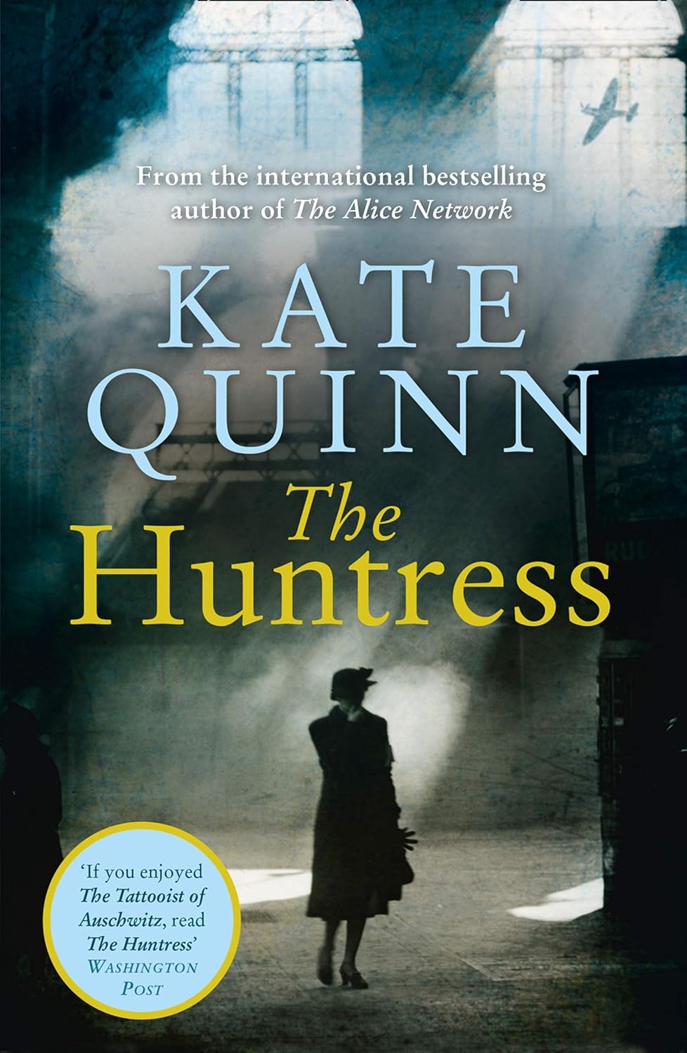 Kate Quinn WWII espionage novels box set - The Huntress and The Alice Network paperback books