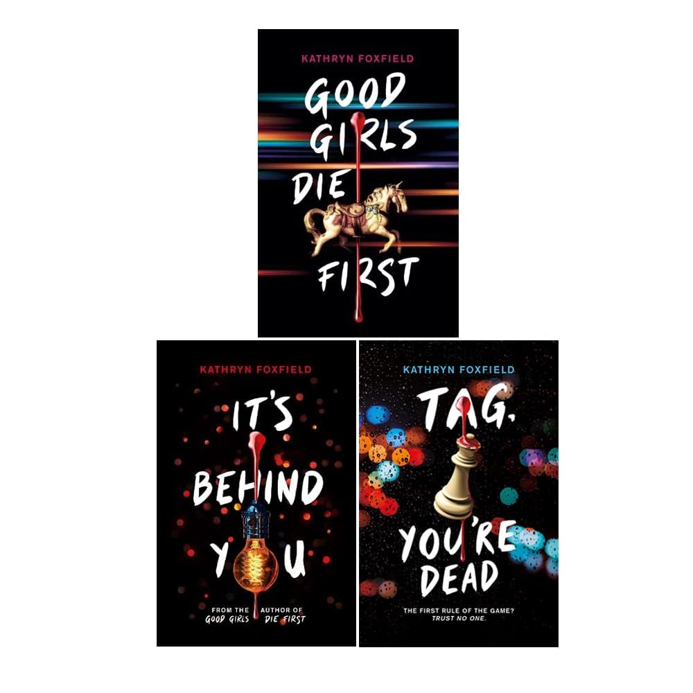 Kathryn Foxfield author 3 book set - Young Adult thriller paperback collection