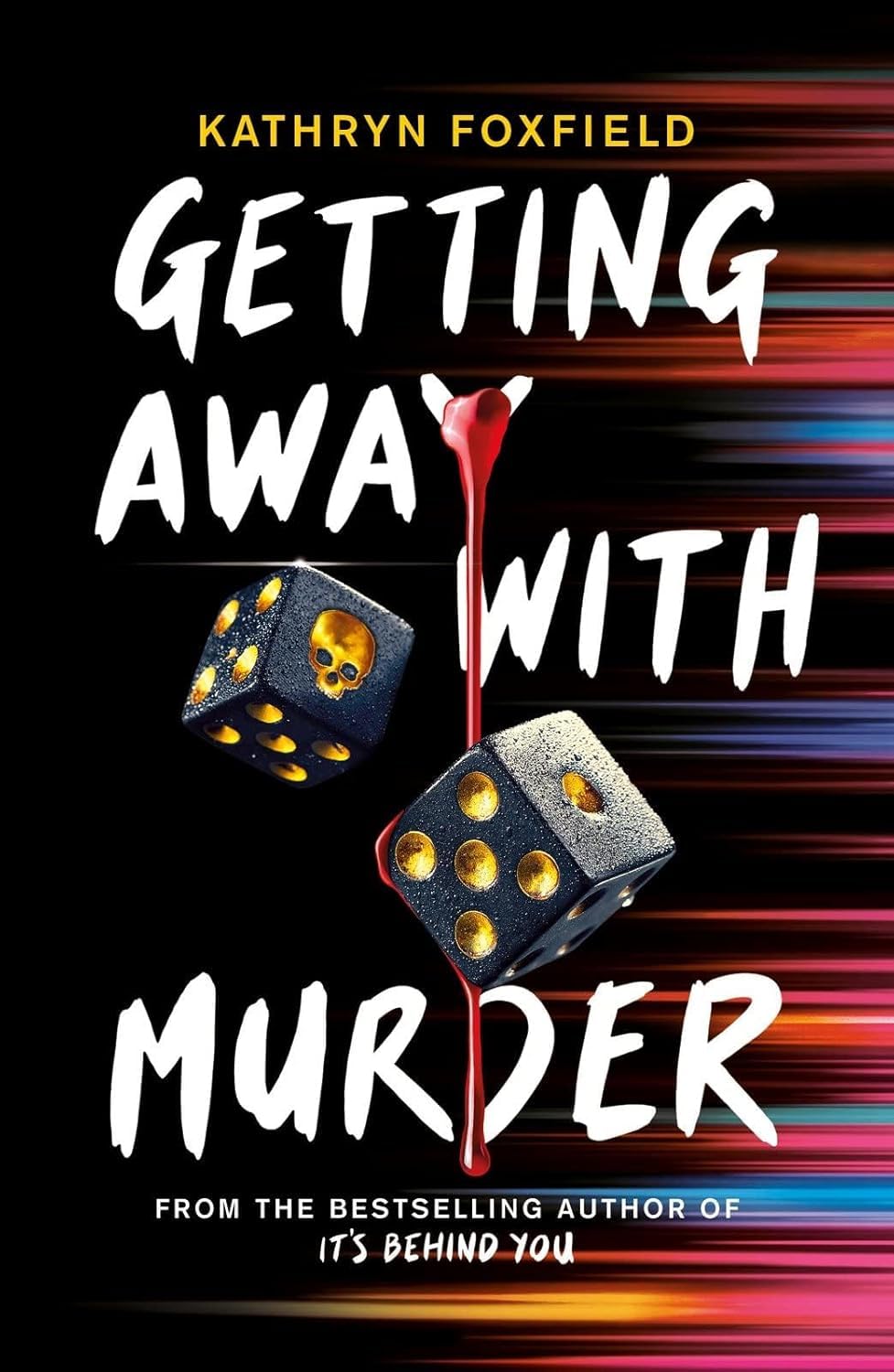 Kathryn Foxfield YA thriller books set - back cover and blurb detail