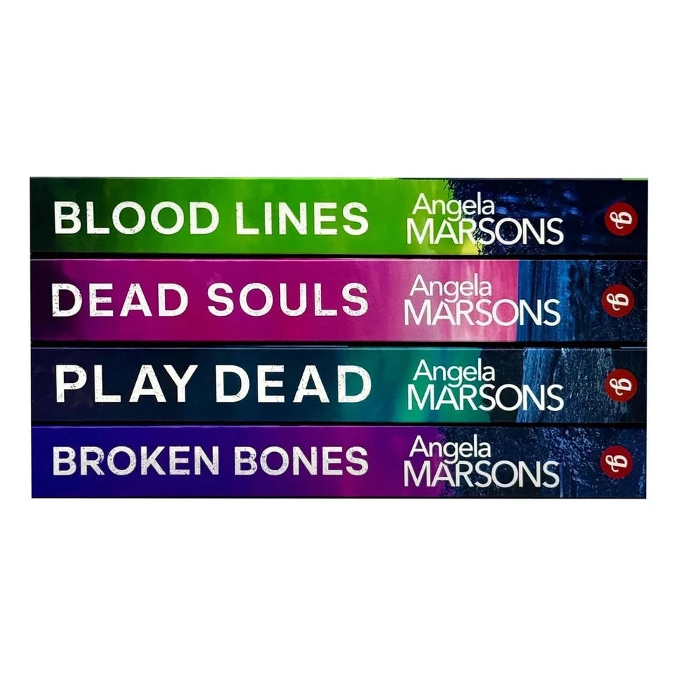 Detective Kim Stone Crime Thriller Series 4 books set paperback covers - Play Dead, Blood Lines, Dead Souls, Broken Bones