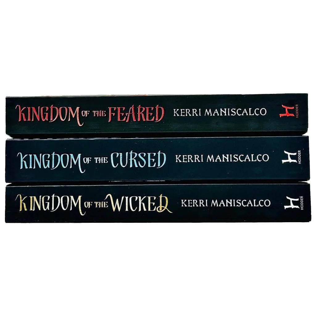 Kingdom of the Wicked dark fantasy romance trilogy paperback box set, brand new, by Kerri Maniscalco