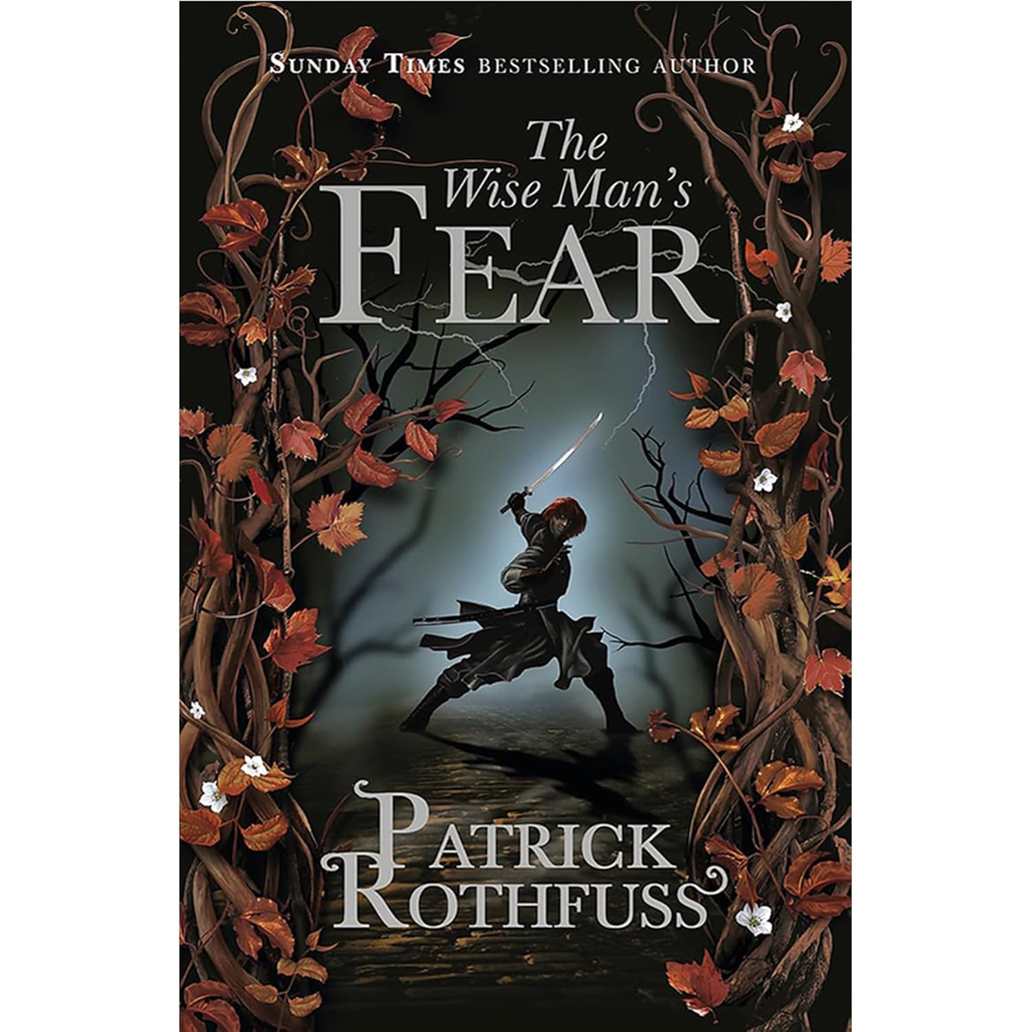The Narrow Road Between Desires paperback novella cover, Kingkiller Chronicle by Patrick Rothfuss