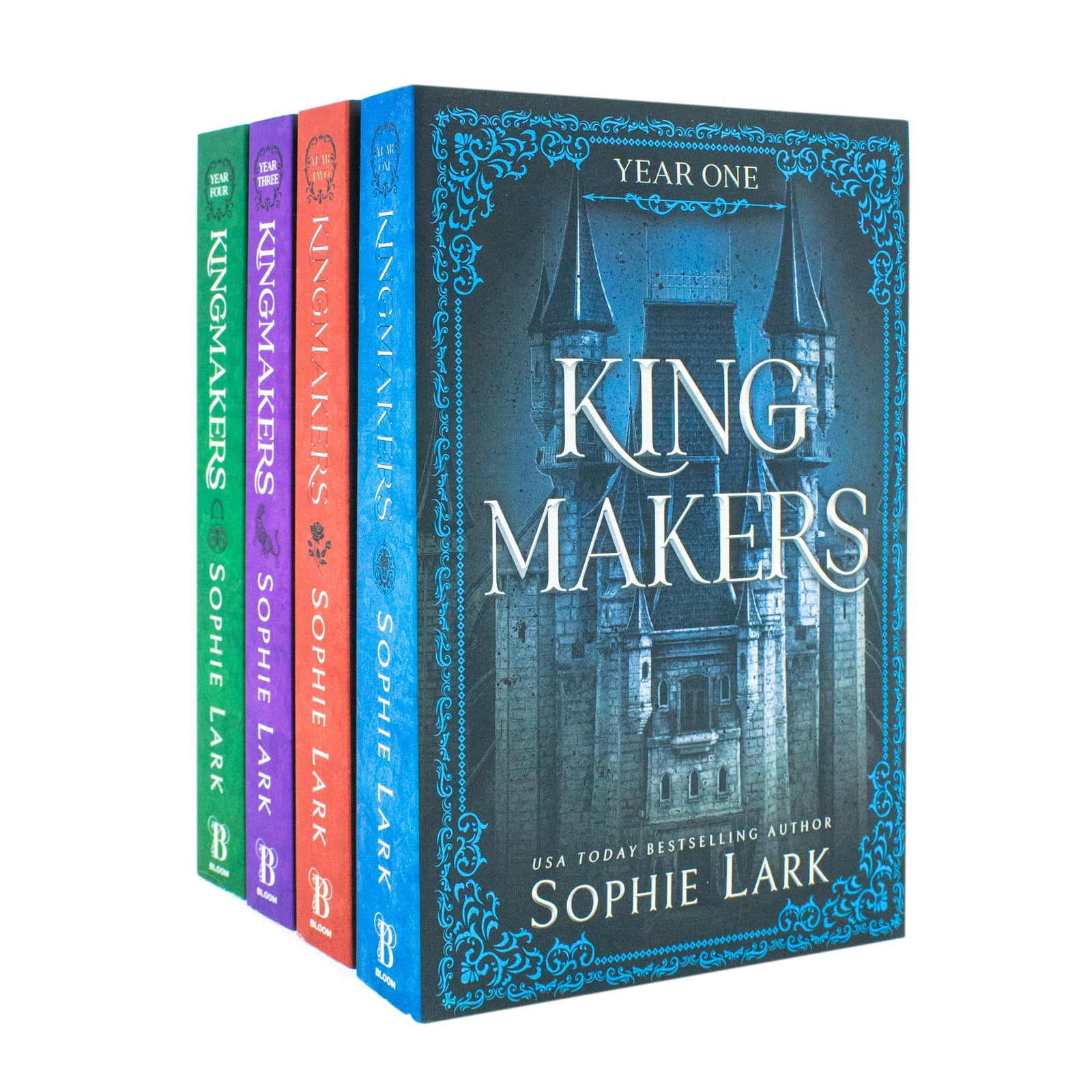 Kingmakers Series 4 Books Collection Set by Sophie Lark - Year One to Four - Paperback dark romance