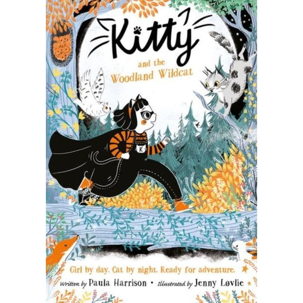 Kitty and the Kidnap Trap paperback book cover by Paula Harrison