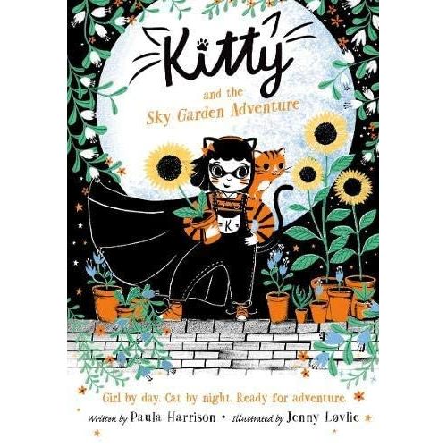 Kitty and the Moonlight Rescue paperback book cover by Paula Harrison