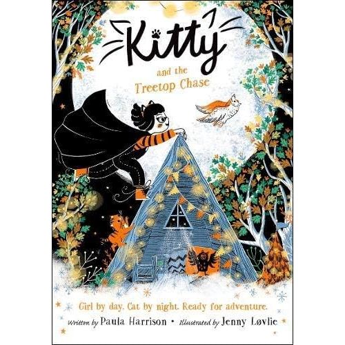 Kitty and the Tiger Treasure paperback book cover by Paula Harrison