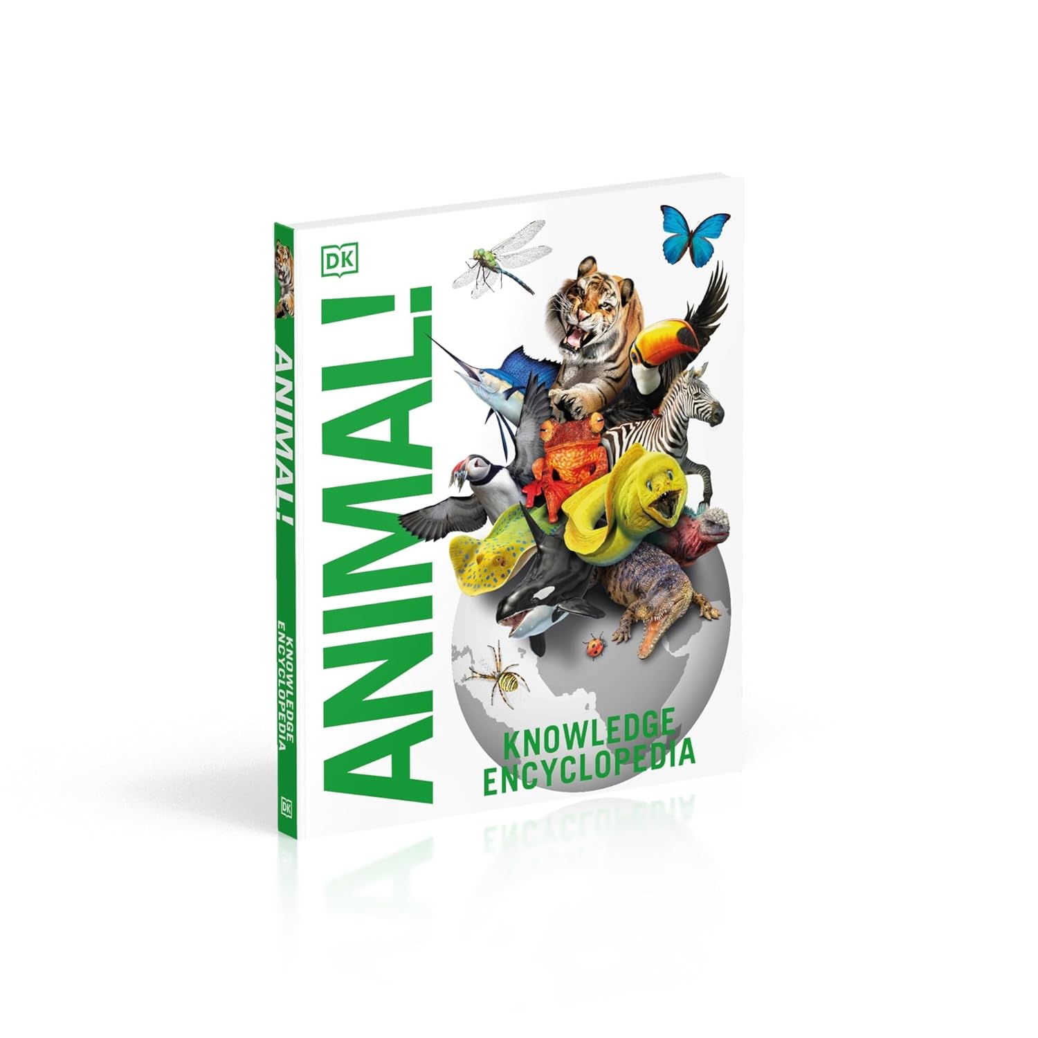 Knowledge Encyclopedia Animal! by DK - fact file page with wildlife photographs and diagrams