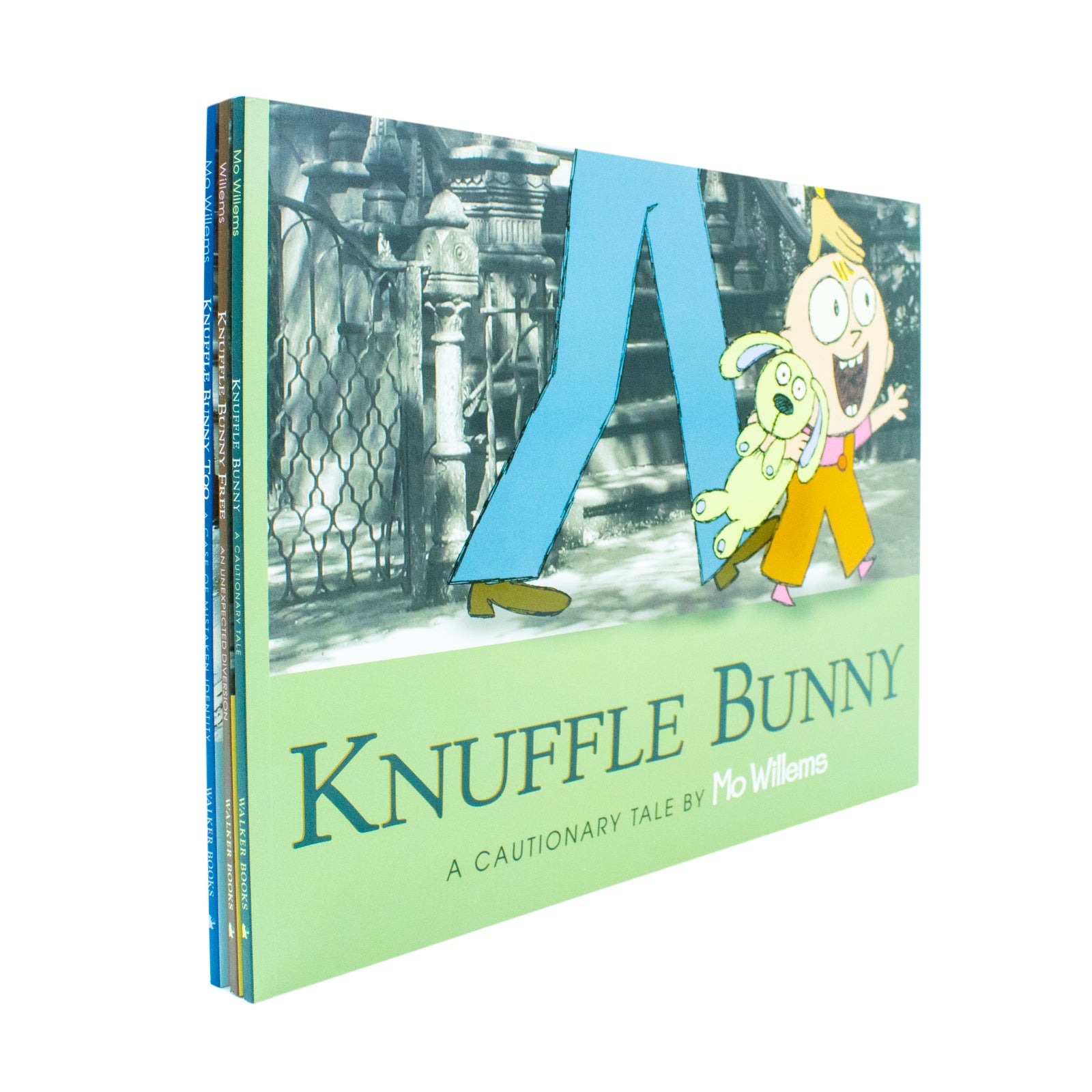 Knuffle Bunny Series Collection 3 Books Set by Mo Willems - paperback covers for ages 4-7