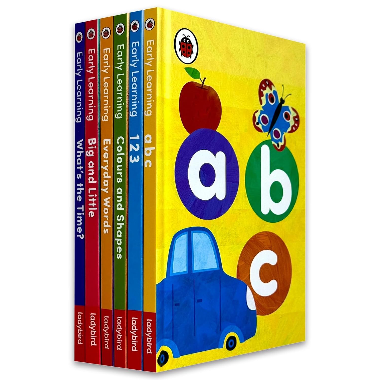 Ladybird Early Learning Library 123 counting hardback book cover, Ages 3-5