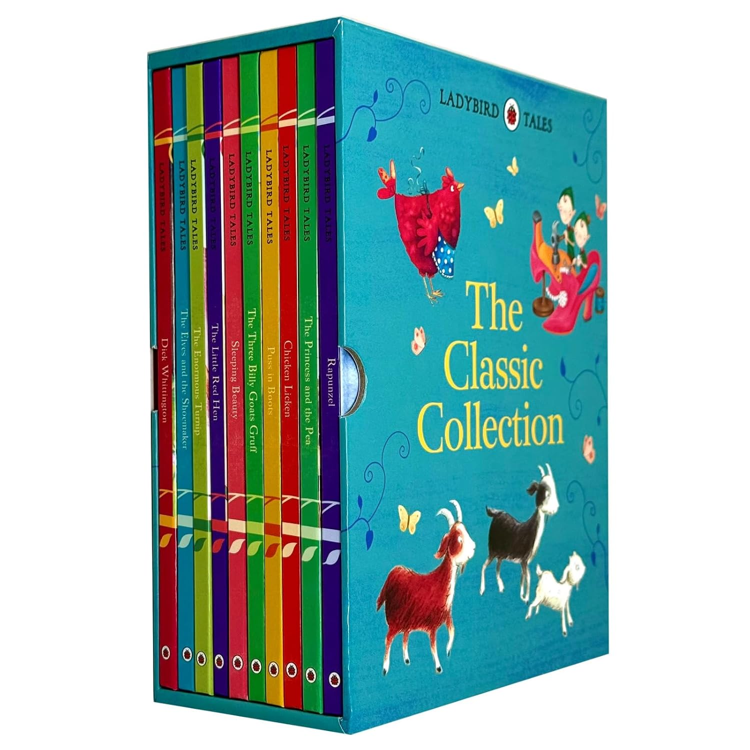 Ladybird Tales Classic Collection 10 Books Set by Vera Southgate - Hardback fairy tale box set for ages 5-8