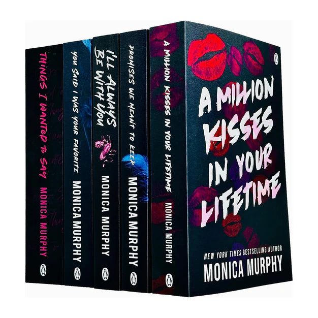 Lancaster Prep Series by Monica Murphy 5 Books Collection Set - Paperback Fiction Romance