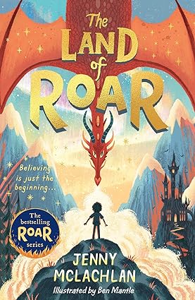 Land of Roar fantasy trilogy paperback book set for children ages 8-12