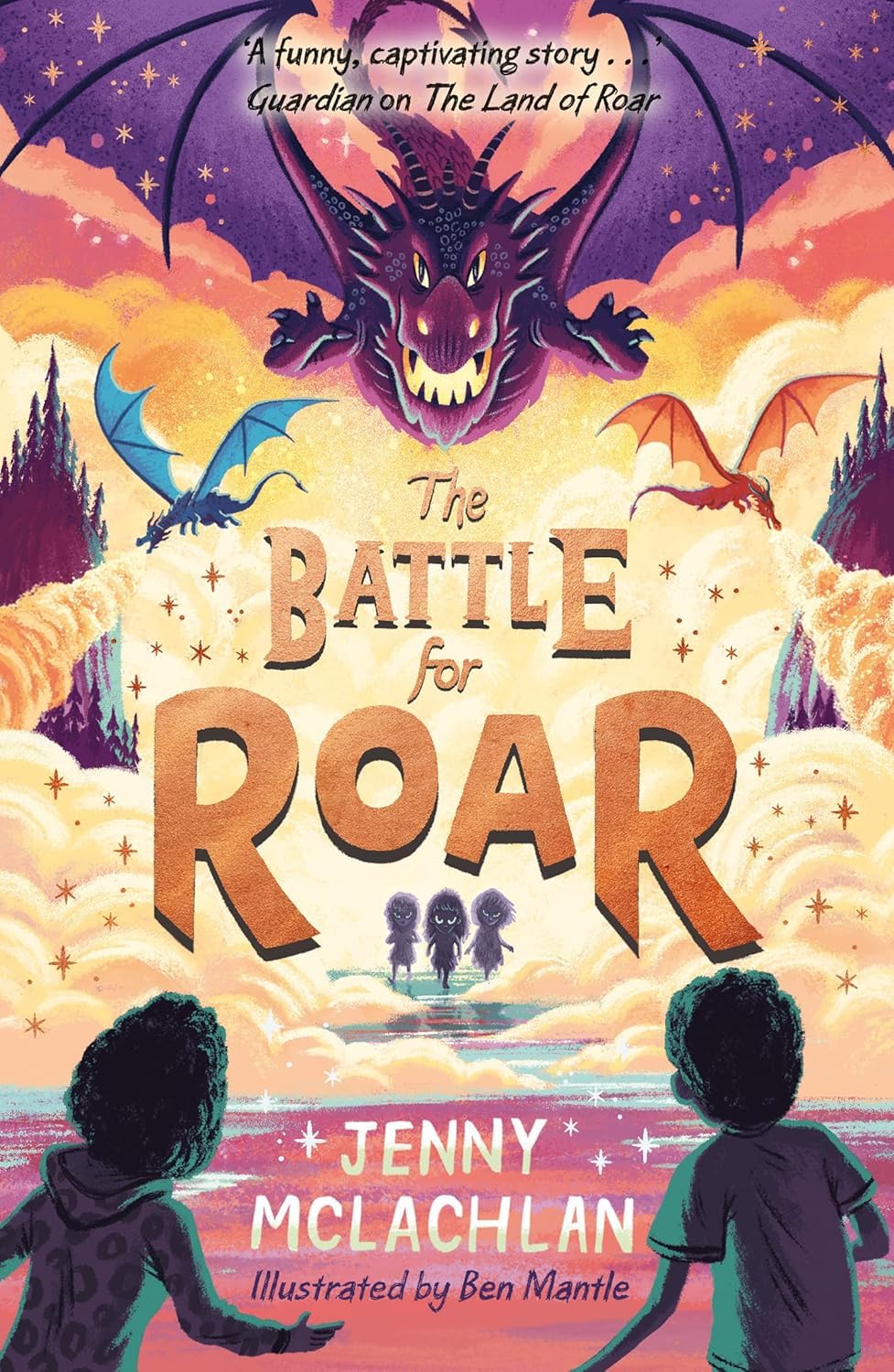 The Land of Roar bestselling fantasy adventure book collection set by Jenny McLachlan for ages 8-12