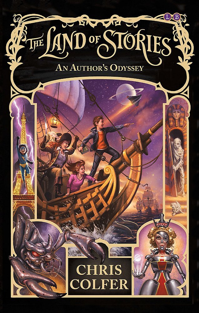 Land of Stories 6 Book Collection - Beyond the Kingdoms and An Author's Odyssey paperback covers