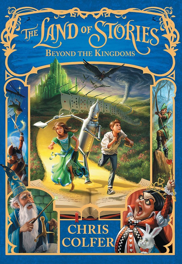 Land of Stories Worlds Collide and full 6 book paperback set by Chris Colfer