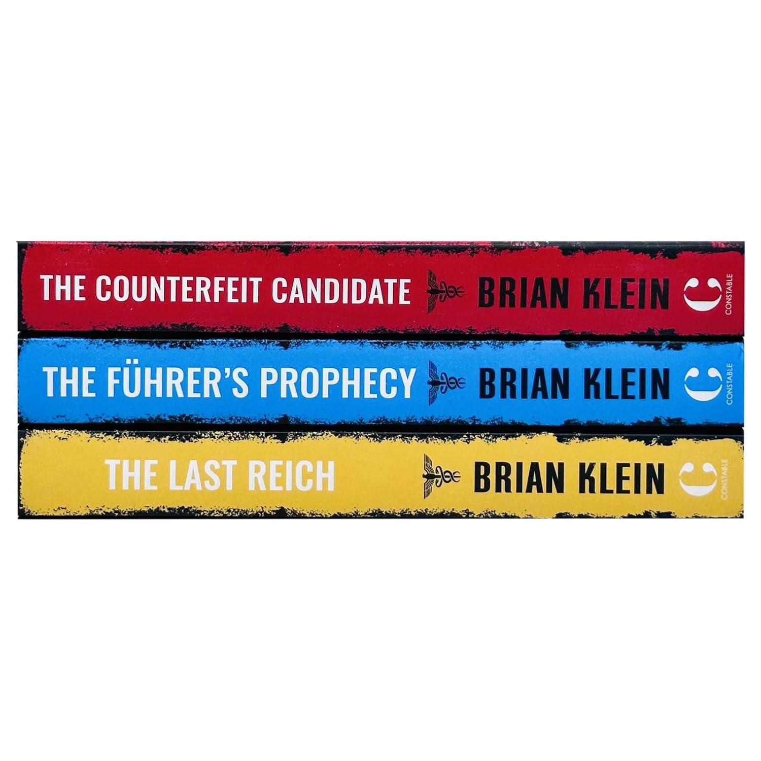 Brian Klein 3 Book Collection Set - The Counterfeit Candidate, The Fuhrer's Prophecy, The Last Reich - Paperback Historical Thriller