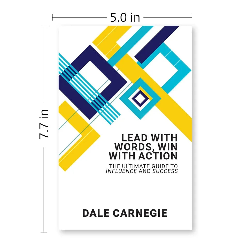 Lead With Words, Win With Action by Dale Carnegie - Paperback angled view