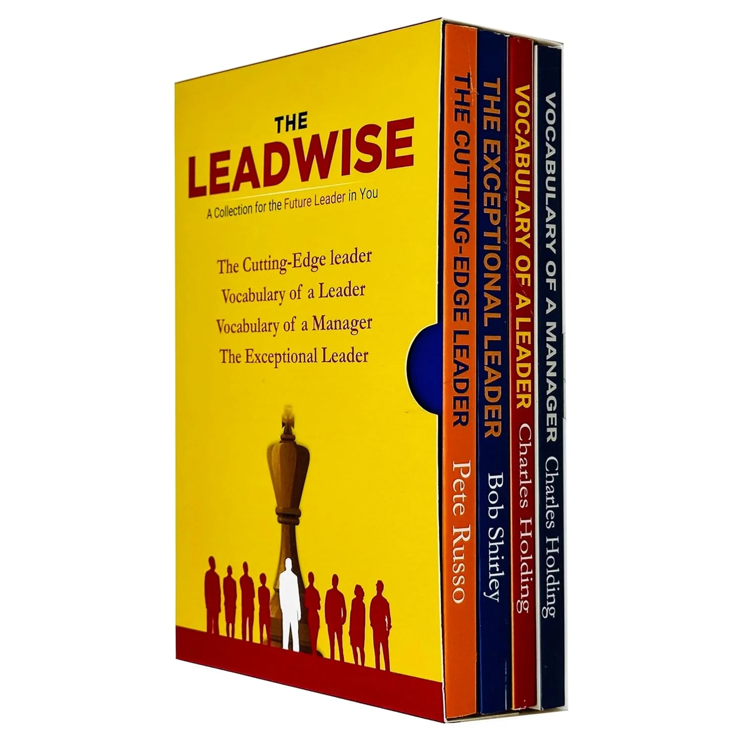 The Leadwise Collection 4 Books Set - Non Fiction Paperback - front cover