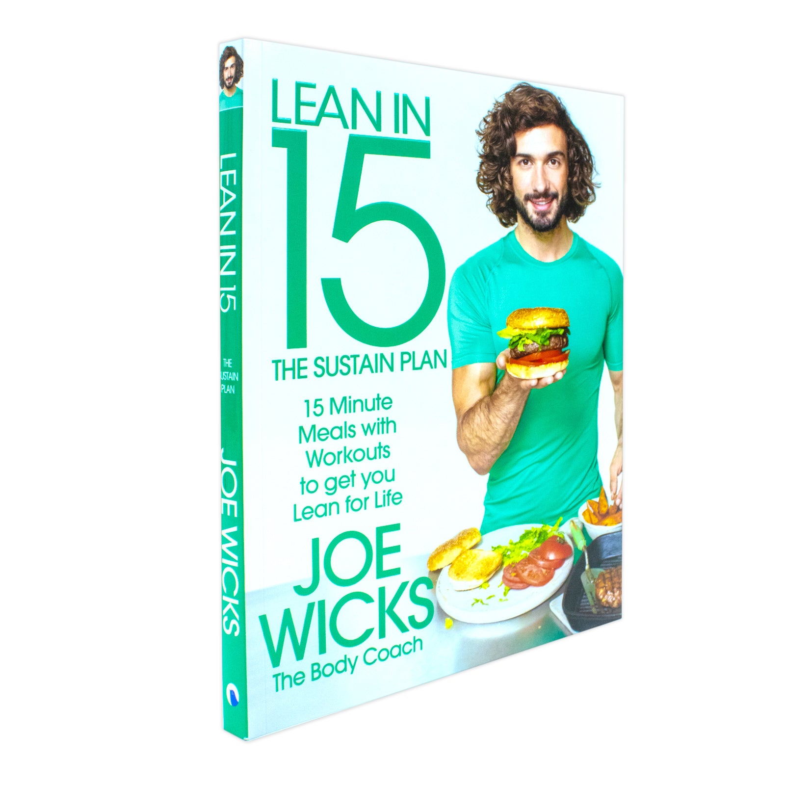 Lean in 15 - The Sustain Plan by Joe Wicks - inside pages showing recipes