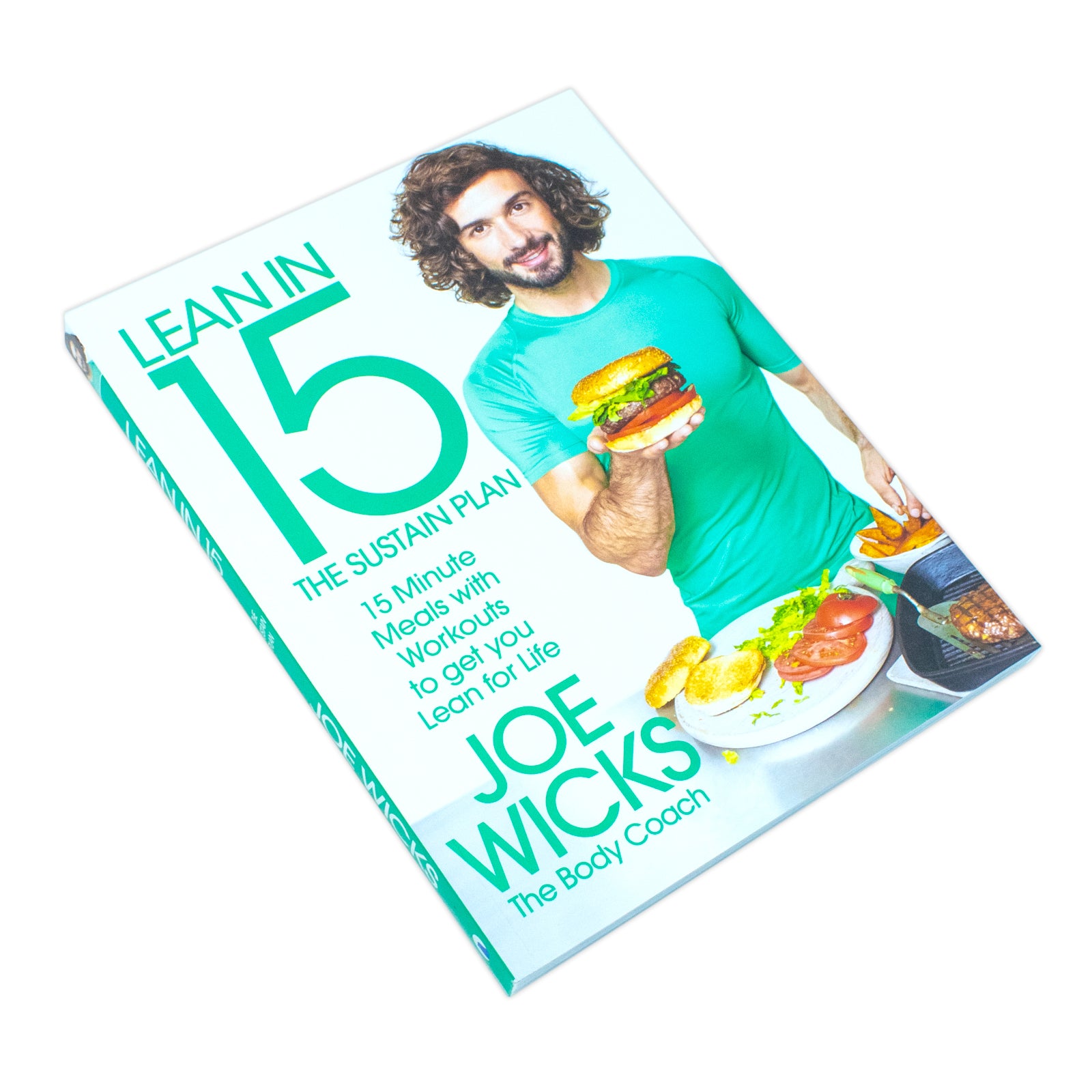 Lean in 15 - The Sustain Plan by Joe Wicks - inside pages showing workouts